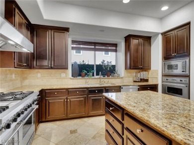 Award Winning Christopher Homes beauty in the prestigious guard on Southern Highlands Golf Club in Nevada - for sale on GolfHomes.com, golf home, golf lot