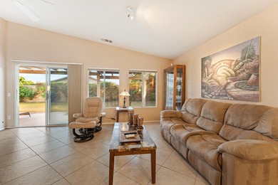 Welcome to this inviting 2 bedroom, 2 bath residence nestled on Indian Palms Country Club and Resort in California - for sale on GolfHomes.com, golf home, golf lot