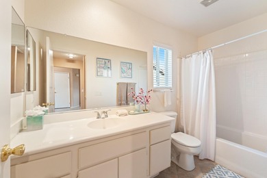 Welcome to this inviting 2 bedroom, 2 bath residence nestled on Indian Palms Country Club and Resort in California - for sale on GolfHomes.com, golf home, golf lot