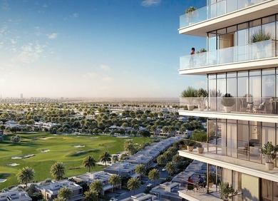 Dubai Hills Estate is a premier 11 million sq. m. master-planned on  in  - for sale on GolfHomes.com, golf home, golf lot