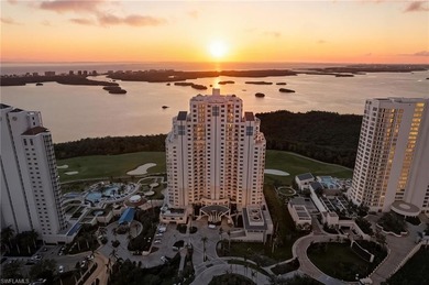This refined 16th-floor residence in Seaglass at Bonita Bay on Bonita Bay West in Florida - for sale on GolfHomes.com, golf home, golf lot