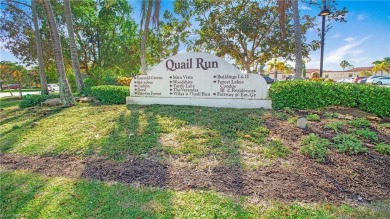 This 2-bedroom, 2-bath second-floor condo offers the perfect on Quail Run Golf Club In Naples in Florida - for sale on GolfHomes.com, golf home, golf lot