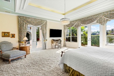 Welcome to a stunning estate that blends timeless elegance with on Boca Delray Golf and Country Club in Florida - for sale on GolfHomes.com, golf home, golf lot