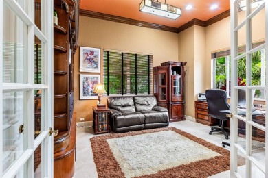 Welcome to a stunning estate that blends timeless elegance with on Boca Delray Golf and Country Club in Florida - for sale on GolfHomes.com, golf home, golf lot