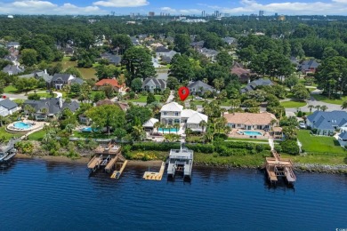 A rare blend of modern elegance and waterfront serenity, 3788 on Myrtlewood Golf Course and Club  in South Carolina - for sale on GolfHomes.com, golf home, golf lot
