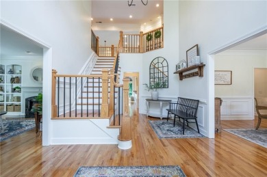 Experience luxury living in this spacious executive home on Brookstone Golf and Country Club in Georgia - for sale on GolfHomes.com, golf home, golf lot