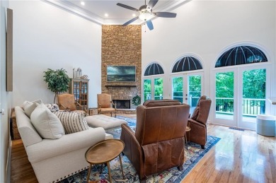 Experience luxury living in this spacious executive home on Brookstone Golf and Country Club in Georgia - for sale on GolfHomes.com, golf home, golf lot