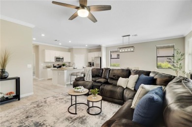 Discover luxury living in this modern and bright single-family on Old Corkscrew Golf Club in Florida - for sale on GolfHomes.com, golf home, golf lot
