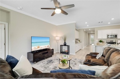 Discover luxury living in this modern and bright single-family on Old Corkscrew Golf Club in Florida - for sale on GolfHomes.com, golf home, golf lot