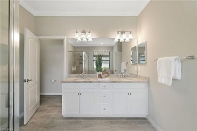 Discover luxury living in this modern and bright single-family on Old Corkscrew Golf Club in Florida - for sale on GolfHomes.com, golf home, golf lot