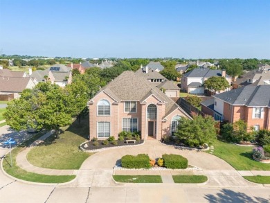 Discover this stunning two-story, 5 bedroom, 4 full bathroom on Riverchase Golf Club in Texas - for sale on GolfHomes.com, golf home, golf lot