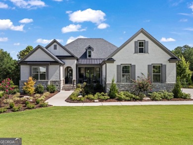 Stunning Luxury Ranch on Finished Terrace Level | 3/4 Acre Lot on The Governors Towne Club in Georgia - for sale on GolfHomes.com, golf home, golf lot