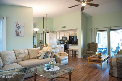 This charming home is light and bright with an open floor plan on Grandview Golf Course in Arizona - for sale on GolfHomes.com, golf home, golf lot