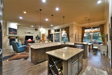 Luxury living on the golf course! Nestled along the 14th hole of on Pecan Plantation Country Club in Texas - for sale on GolfHomes.com, golf home, golf lot