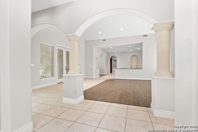 Luxury living awaits in The Dominion! This elegant corner-lot 3 on The Dominion Country Club in Texas - for sale on GolfHomes.com, golf home, golf lot