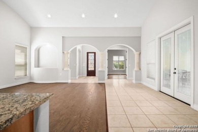 Luxury living awaits in The Dominion! This elegant corner-lot 3 on The Dominion Country Club in Texas - for sale on GolfHomes.com, golf home, golf lot