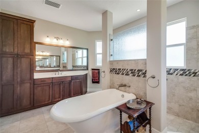 Experience luxury living in this impeccably upgraded 4 bed + on Harbor Hills Country Club in Florida - for sale on GolfHomes.com, golf home, golf lot