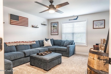 Golf course front living at its finest, perfectly positioned on on Deercroft Golf and Country Club in North Carolina - for sale on GolfHomes.com, golf home, golf lot