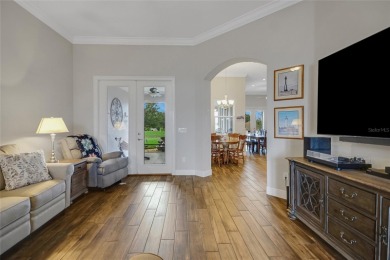 Experience luxury living in this impeccably upgraded 4 bed + on Harbor Hills Country Club in Florida - for sale on GolfHomes.com, golf home, golf lot