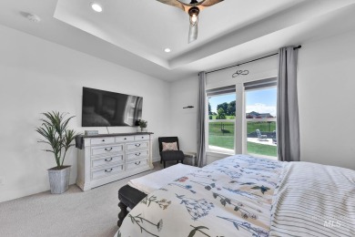 Step into refined elegance with this stunning residence in on Hunters Point Golf Club in Idaho - for sale on GolfHomes.com, golf home, golf lot
