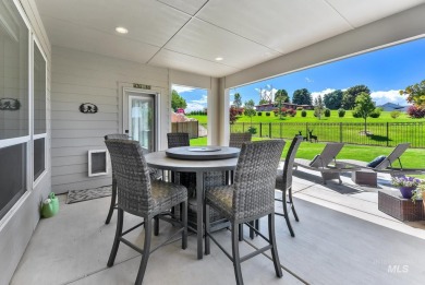 Step into refined elegance with this stunning residence in on Hunters Point Golf Club in Idaho - for sale on GolfHomes.com, golf home, golf lot