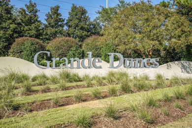 Modern Mediterranean architecture is on display at 9109 Sanremo on Grande Dunes Golf Club in South Carolina - for sale on GolfHomes.com, golf home, golf lot