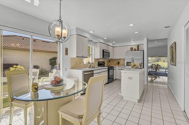 Three bedrooms, a private pool, and lake and golf course on Peridia Golf and Country Club in Florida - for sale on GolfHomes.com, golf home, golf lot