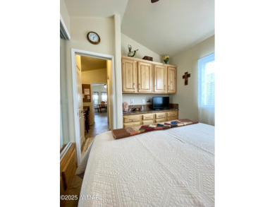 A newer, larger park model on the fairway? Yes! This 2019 park on Juniper Ridge R.V. Golf Resort in Arizona - for sale on GolfHomes.com, golf home, golf lot