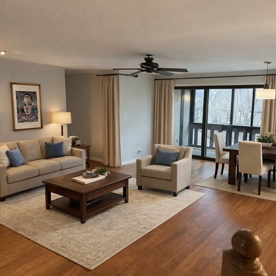 Welcome to this spacious and inviting 3-bedroom, 2-bath on Oak Hills Country Club in Illinois - for sale on GolfHomes.com, golf home, golf lot