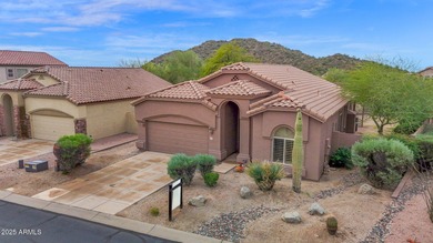 This home features one of the most sought-after floorplans in on Las Sendas Golf Club in Arizona - for sale on GolfHomes.com, golf home, golf lot