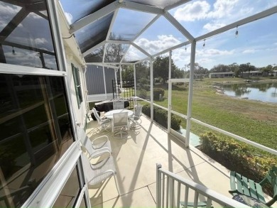 This PARTIALLY furnished split, open plan, 3bd, 2ba LAKE VIEW on Del Tura Golf and Country Club in Florida - for sale on GolfHomes.com, golf home, golf lot