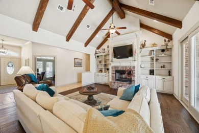 Gated, golf cart to the country club, and just steps from Cedar on Cedar Creek Country Club in Texas - for sale on GolfHomes.com, golf home, golf lot