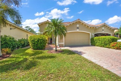 Darling Villa with screened lanai overlooking the 12th green of on Lehigh Resort Club in Florida - for sale on GolfHomes.com, golf home, golf lot