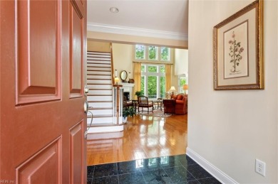Experience elevated pond-front living at 300 Rivers Edge in on Kingsmill Resort and Golf Club in Virginia - for sale on GolfHomes.com, golf home, golf lot