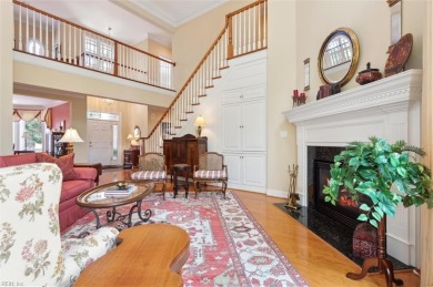 Experience elevated pond-front living at 300 Rivers Edge in on Kingsmill Resort and Golf Club in Virginia - for sale on GolfHomes.com, golf home, golf lot