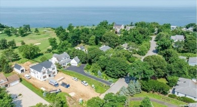 This is a beautiful new luxury home with water views of the Long on Islands End Golf and Country Club, Inc. in New York - for sale on GolfHomes.com, golf home, golf lot