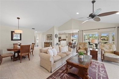 Located at the end of a peaceful cul-de-sac, this PRIVATE END on Estero Country Club in Florida - for sale on GolfHomes.com, golf home, golf lot