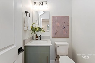 Beautiful new construction by Aby Homes LLC, ideally situated on on Hunters Point Golf Club in Idaho - for sale on GolfHomes.com, golf home, golf lot