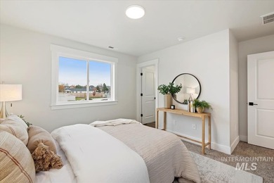 Beautiful new construction by Aby Homes LLC, ideally situated on on Hunters Point Golf Club in Idaho - for sale on GolfHomes.com, golf home, golf lot