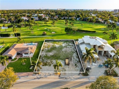 BUILDING PLANS IN HAND! Location is everything on this ideal on The Moorings Country Club in Florida - for sale on GolfHomes.com, golf home, golf lot