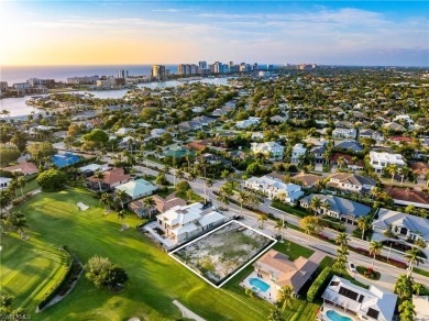 BUILDING PLANS IN HAND! Location is everything on this ideal on The Moorings Country Club in Florida - for sale on GolfHomes.com, golf home, golf lot