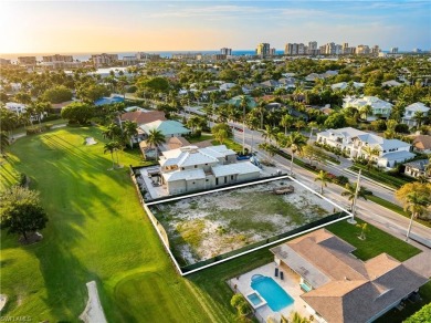 BUILDING PLANS IN HAND! Location is everything on this ideal on The Moorings Country Club in Florida - for sale on GolfHomes.com, golf home, golf lot