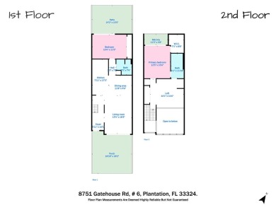 Spacious and updated villa-style condo, 2-story 2-bedroom 2-bath on Jacaranda Golf Club in Florida - for sale on GolfHomes.com, golf home, golf lot