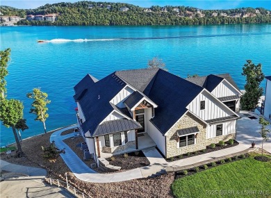 Dive into luxury at this breathtaking new build in Porto Cima on The Club At Porto Cima in Missouri - for sale on GolfHomes.com, golf home, golf lot