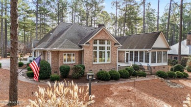 Located just inside Pinewild Country Club, this all brick on Pinewild Country Club of Pinehurst in North Carolina - for sale on GolfHomes.com, golf home, golf lot