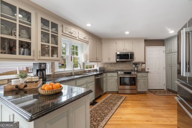 Welcome to this beautifully maintained former model home on Brookstone Golf and Country Club in Georgia - for sale on GolfHomes.com, golf home, golf lot