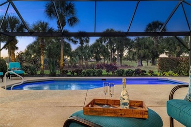 Welcome to this beautifully updated 2-bedroom plus den home on Miromar Lakes Golf Club in Florida - for sale on GolfHomes.com, golf home, golf lot