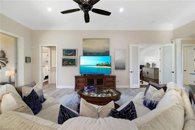 Welcome to this beautifully updated 2-bedroom plus den home on Miromar Lakes Golf Club in Florida - for sale on GolfHomes.com, golf home, golf lot