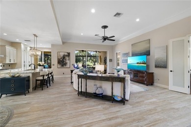 Welcome to this beautifully updated 2-bedroom plus den home on Miromar Lakes Golf Club in Florida - for sale on GolfHomes.com, golf home, golf lot