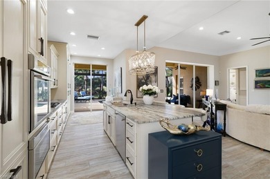 Welcome to this beautifully updated 2-bedroom plus den home on Miromar Lakes Golf Club in Florida - for sale on GolfHomes.com, golf home, golf lot